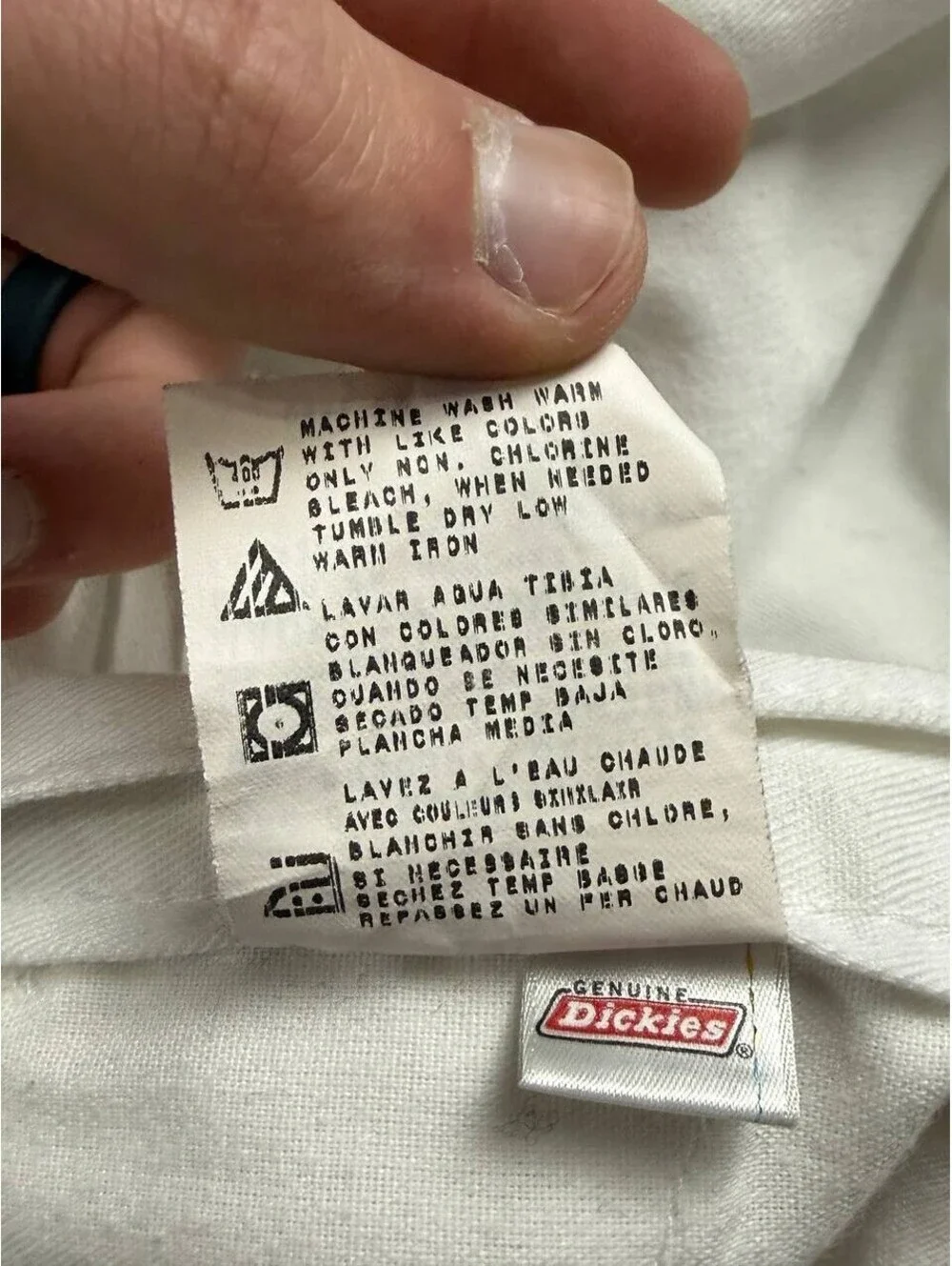 Dickies Shorts Lot of 2 Mens Size 40 Beige Khaki Work Casual Logo